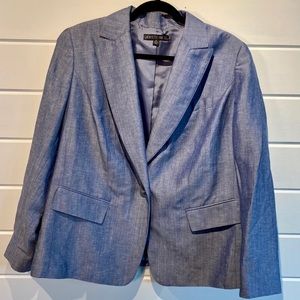 Lafayette 148 New York Linen Blend Blazer